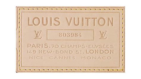 louis vuitton lv square label